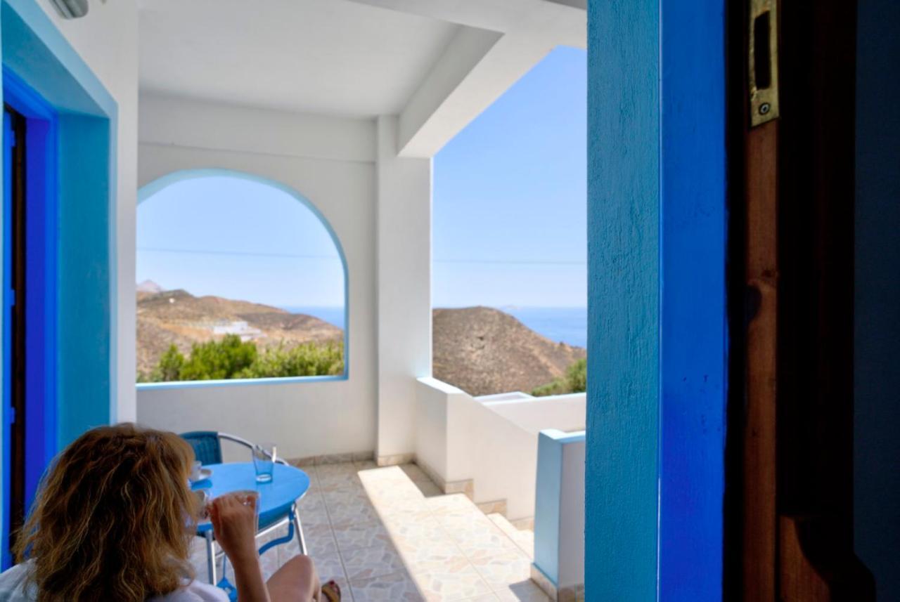 Hotel Panselinos Anafi Esterno foto